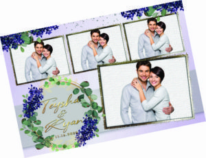 Fotobox für Hochzeit Fotokarte